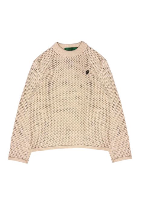 Maglione crochet in beige Garment Workshop - uomo GARMENT WORKSHOP | S4GMUAJP048GW0018