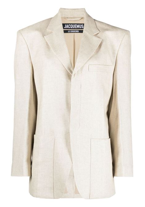 Giacca la veste d'homme in beige - donna JACQUEMUS | 213JA1011358130