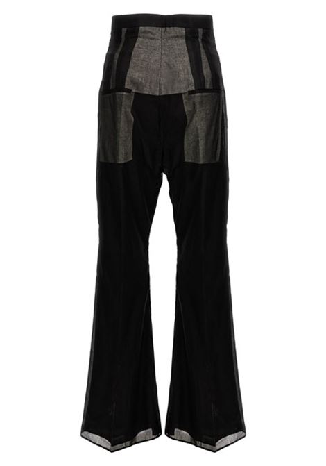 Black Dirt Bolan high-waist trousers - unisex RICK OWENS | RR01D3300ORNC09