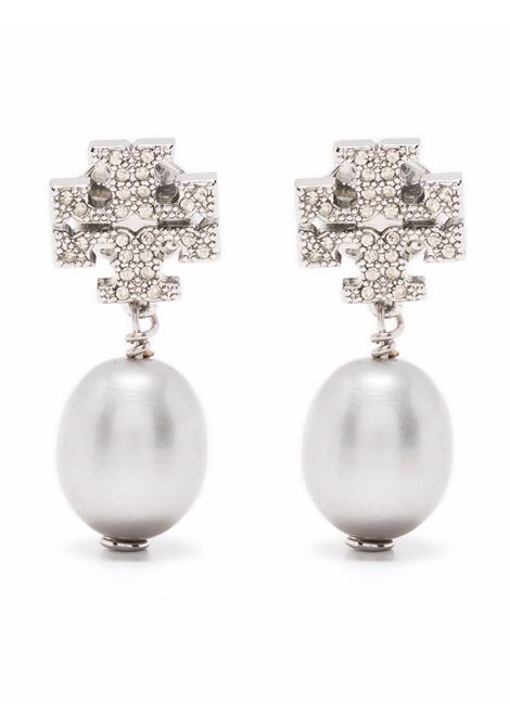Silver kira drop earrings - women TORY BURCH | 60525056