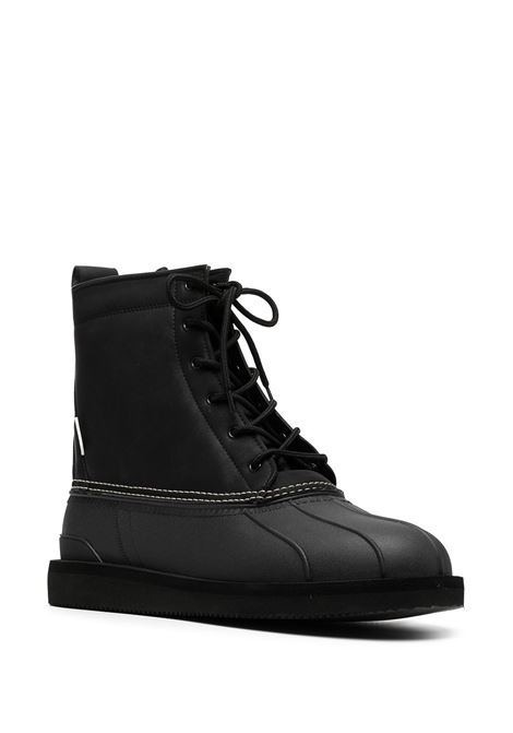 Black lace-up ankle boots - women SUICOKE | OG197WPABBLK