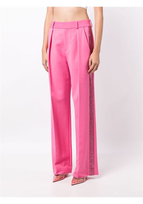 Pantaloni palazzo con decorazione in rosa - donna AREA | 2303P13171CRMNRS