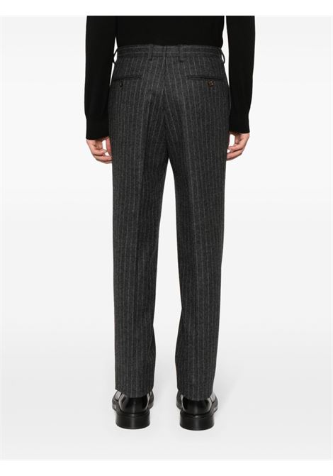 Pantaloni slim gessati in girigio - uomo BALLY | MTR01TWO169U761