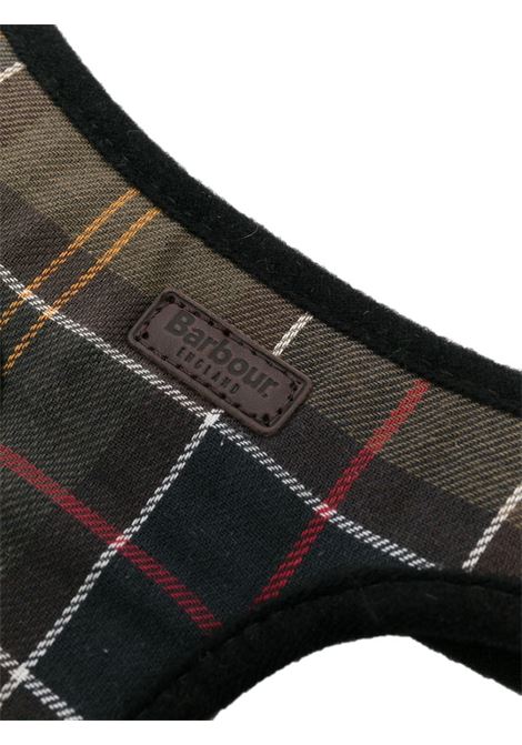 Multicolored tartan-print dog harness - dogs BARBOUR | DAC0010TN11