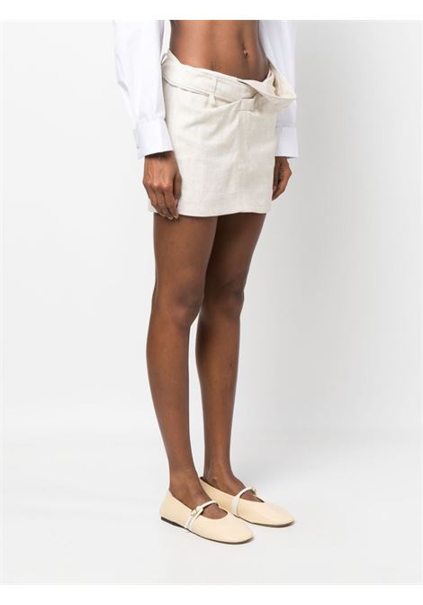 Beige la mini jupe bahia mini skirt - women JACQUEMUS | 233SK0361358130