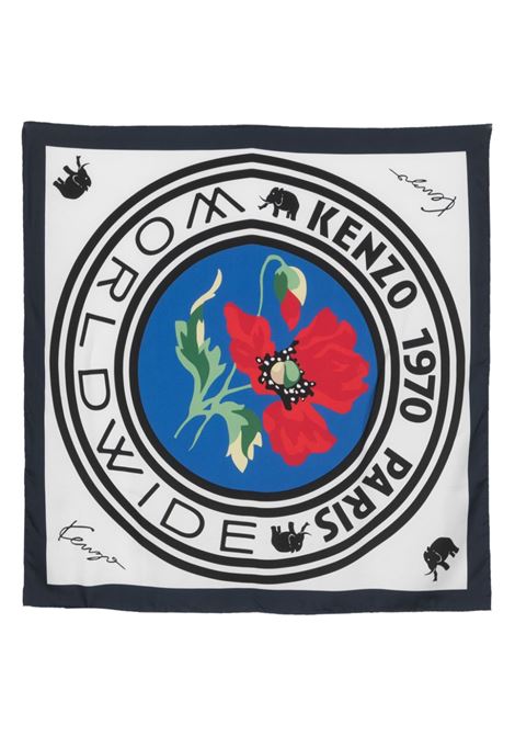 Foulard a fiori in multicolore - unisex KENZO | FD68EW320PEM02