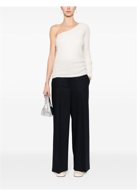 Blue high-waisted wide-leg trousers - women KHAITE | 3133562308