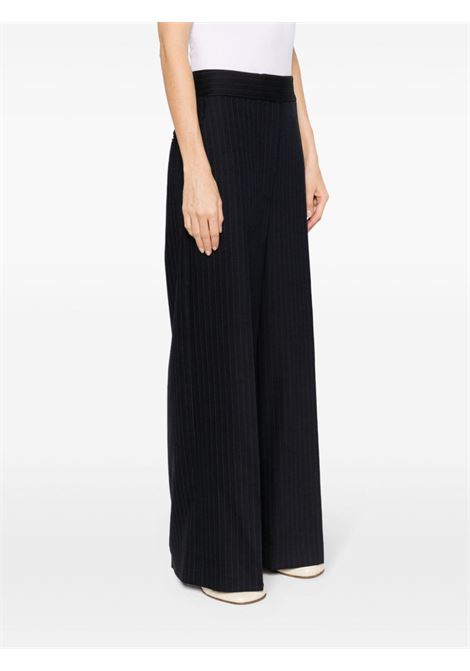 Blue high-waisted wide-leg trousers - women KHAITE | 3133562308