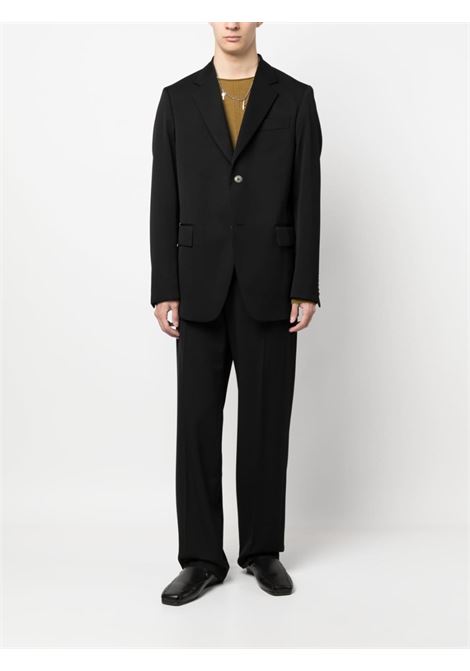 Black single-breasted blazer - men LANVIN | RMJA0017488510