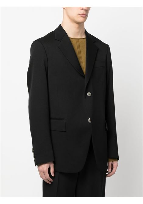 Black single-breasted blazer - men LANVIN | RMJA0017488510