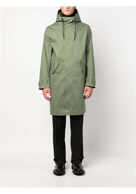 Green hooded raincoat - men MACKINTOSH | GR1032RO6224IDJ126