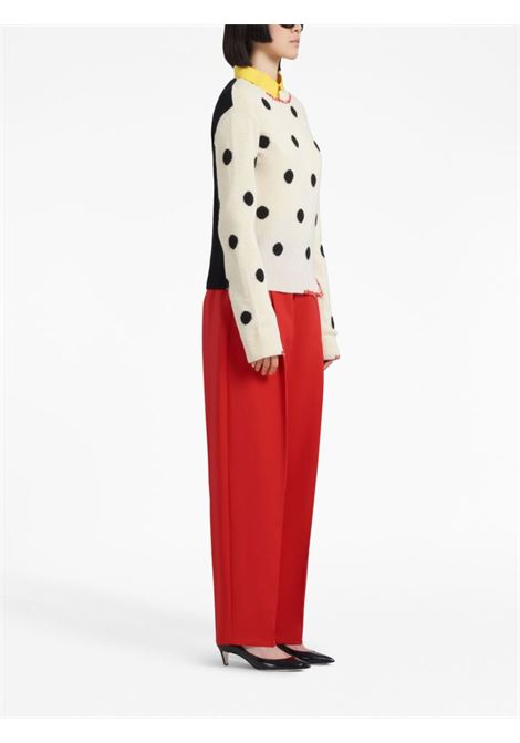 Red Tropical tailored trousers - women MARNI | PAMA0449U0TW83900R64