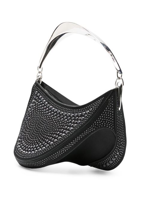 Borsa tote con cristalli in nero - donna MUGLER | 23W10SA00127491999