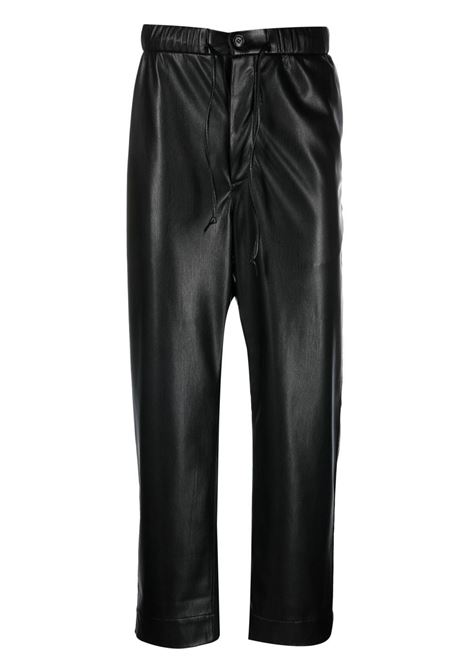 Black Maven straight-leg trousers - women