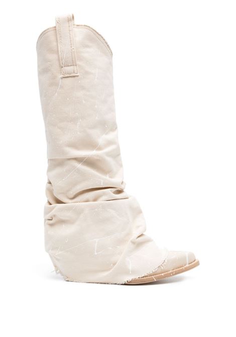 Stivali cowboy 70mm in beige - donna R13 | R13S0107S094A