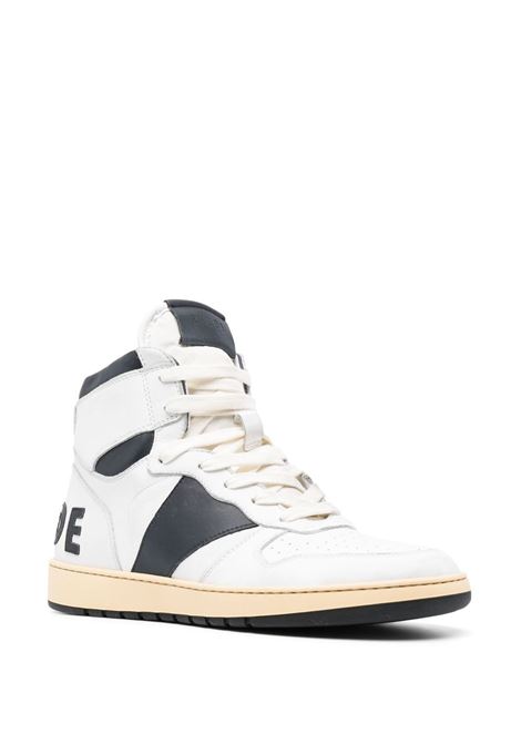 Sneakers alte Rhecess in bianco e nero - uomo RHUDE | RHPF23FO084890128