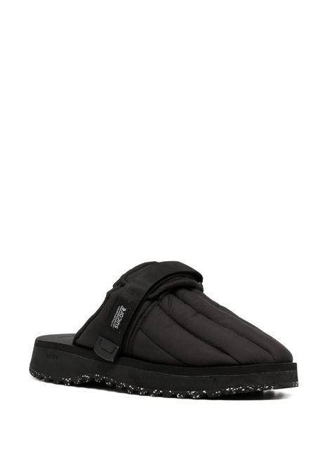 Mules con punta tonda Zavo in nero -  unisex SUICOKE | OG072PUFFABBLK