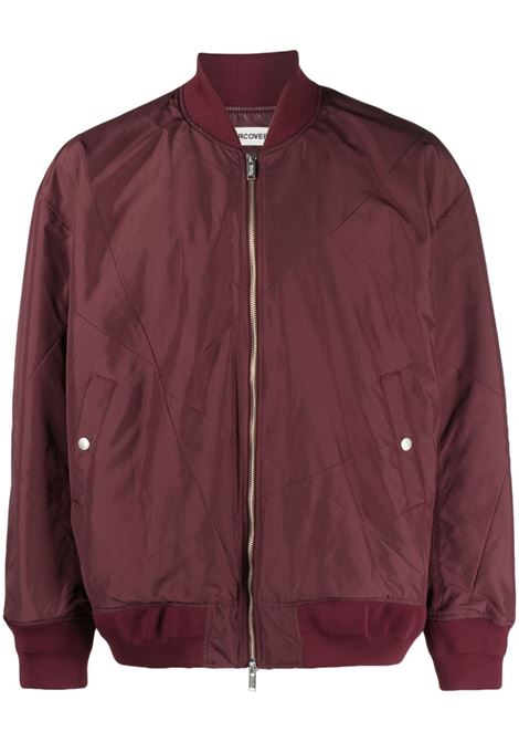 Bomber con inserti in bordeaux - uomo UNDERCOVER | UP2C4204BRD