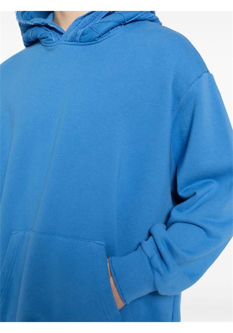 Blue embroidered-trim sweatshirt - men UNDERCOVER | UP2C4808BL