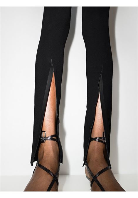 Leggings con zip in nero - donna WARDROBE.NYC | W2014R05BLK