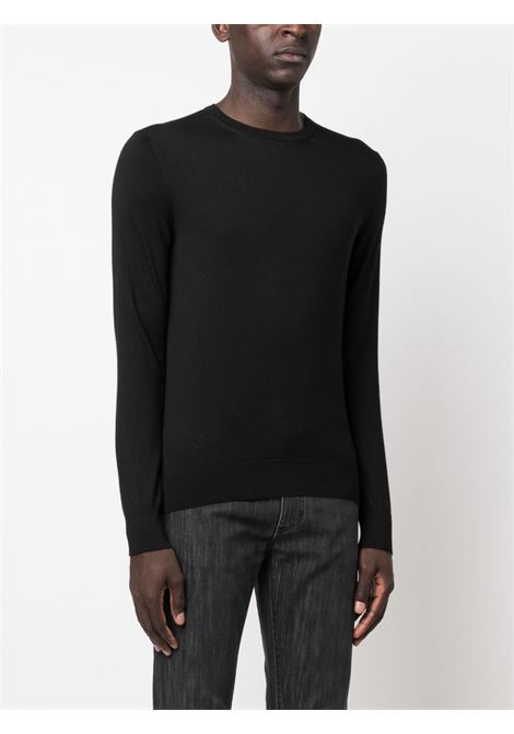 Black crew neck jumper - men ZEGNA | E8J00110K09