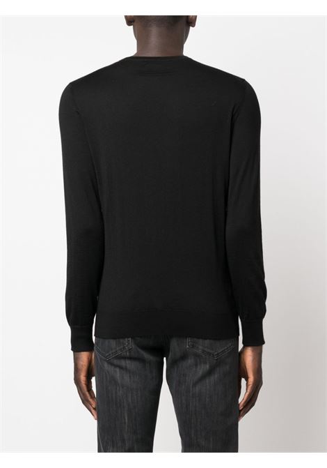 Black crew neck jumper - men ZEGNA | E8J00110K09