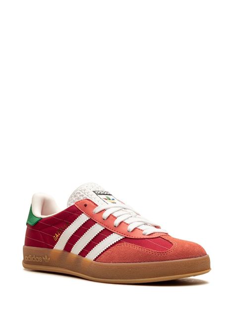 Red and green gazelle indoor sneakers Adidas - unisex ADIDAS | IF9641RDWHT