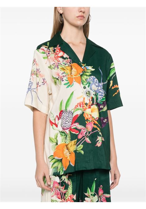 Camicia Aggie con stampa florale in verde Alemais - donna ALEMAIS | 3737TMLT