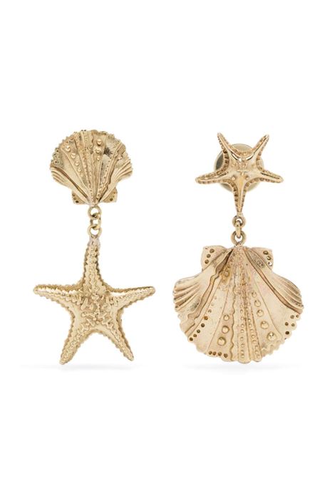 Gold Curio earrings Alemais - women