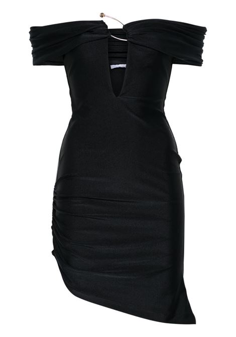 Black piercing-detailed mini dress Amen - women AMEN | Dresses | HMW24402009