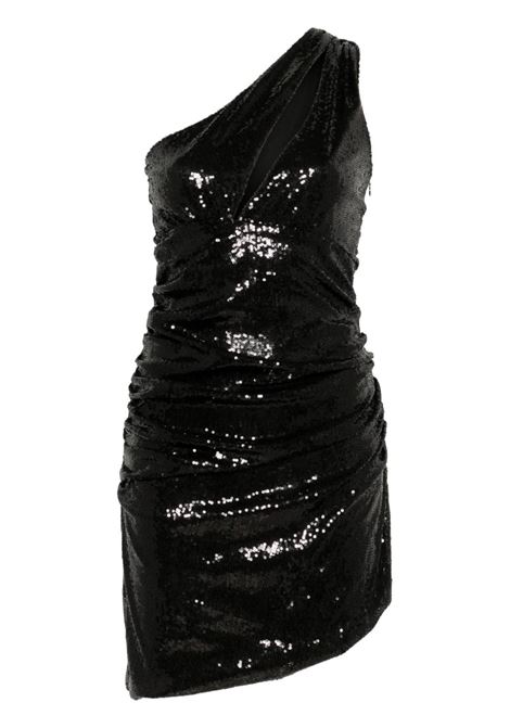 Black sequinned mini dress Amen - women AMEN | Dresses | HMW24415009