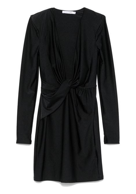 Black knot-detailed mini dress Amen - women AMEN | Dresses | HMW24419009