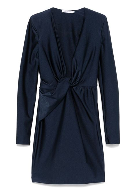 Blue knot-detailed mini dress Amen - women AMEN | Dresses | HMW24419450