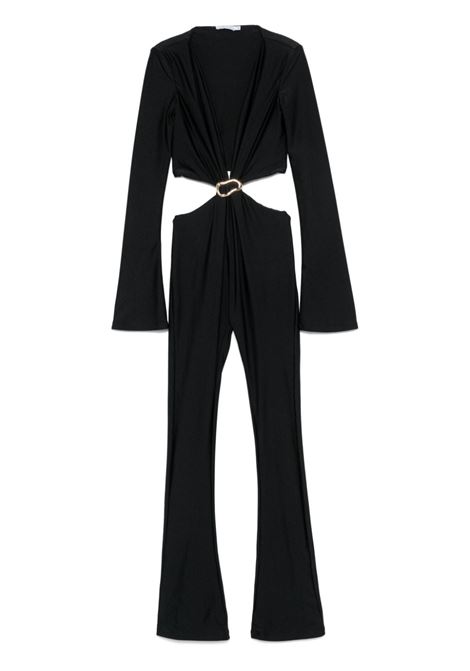 Black cut-out jumpsuit Amen - women