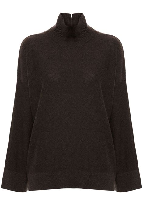 Brown Fauno sweater Antonelli - women