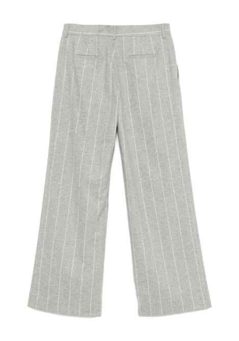 Grey Palladio striped trousers Antonelli - women ANTONELLI | K8017M887C901