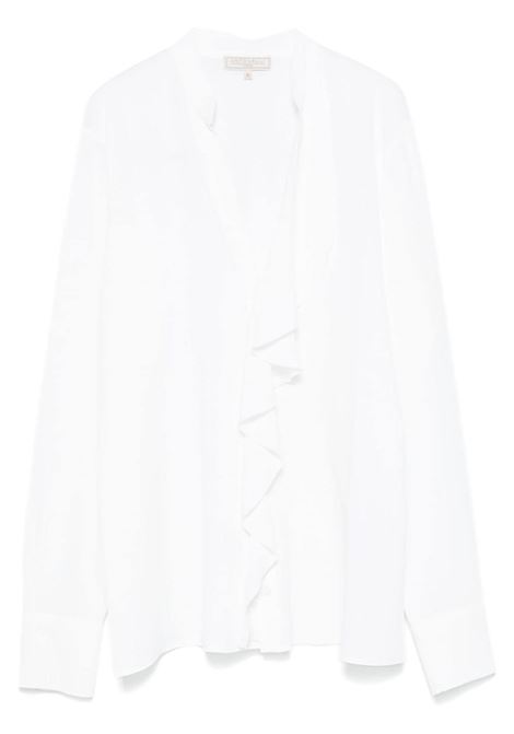 White ruffled shirt Antonelli - women