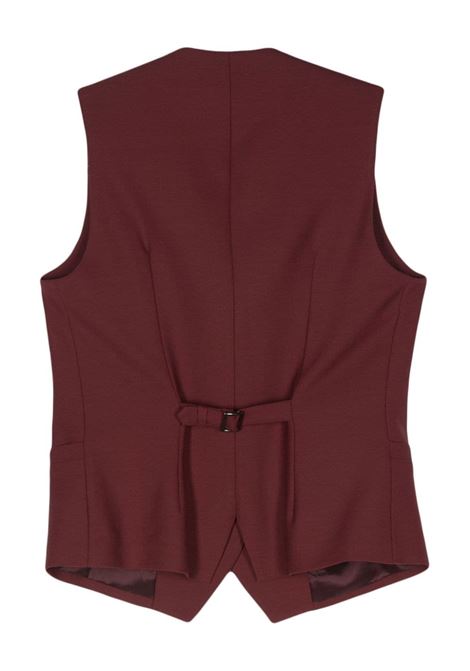 Bordeaux Fiumicino gilet with pinces Antonelli - women ANTONELLI | M3036870C538