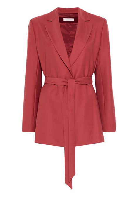 Red Hida belted blazer Antonelli - women ANTONELLI | M3309870C549