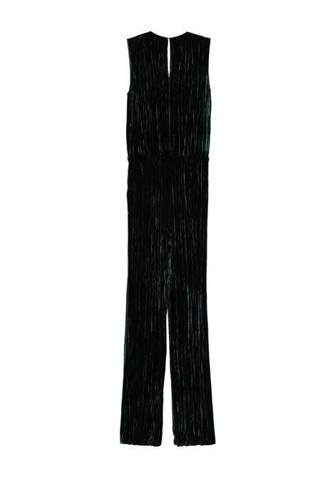 Green velvet jumpsuit Antonelli - woman ANTONELLI | M6176716P359