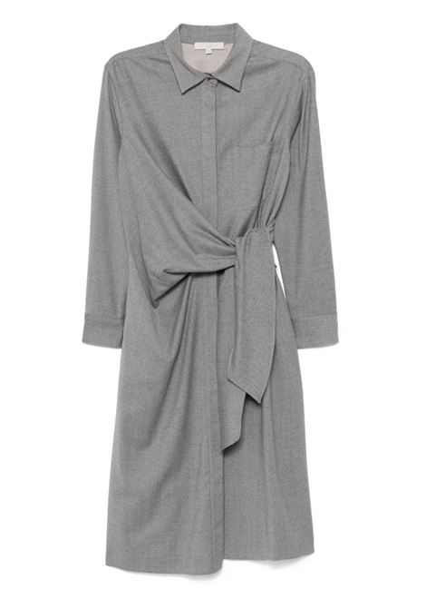 Light grey Ladispoli midi dress Antonelli - women ANTONELLI | M6406875B902