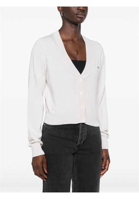 Cardigan Berenice con ricamo in ecru A.P.C. - donna A.P.C. | COGDKF22266PAA