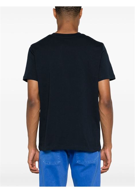 T-shirt con logo in blu di A.P.C. - unisex A.P.C. | COHBMM26384TIQ