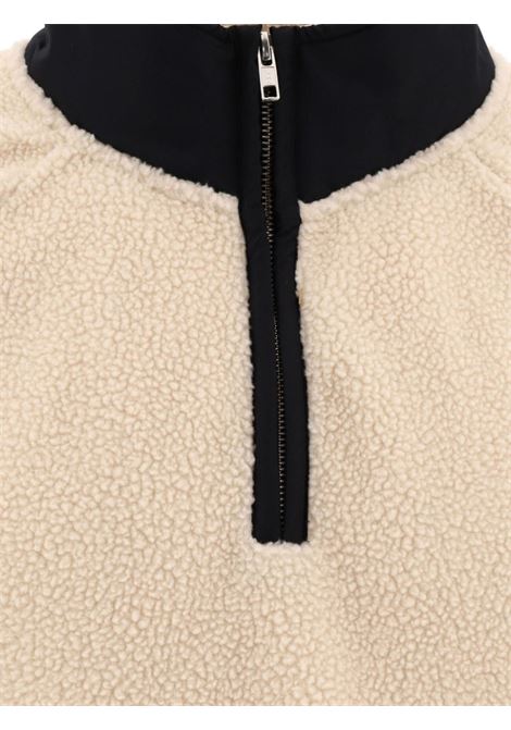 Felpa con zip in beige di A.P.C. - uomo A.P.C. | PSAIFM27845AAD