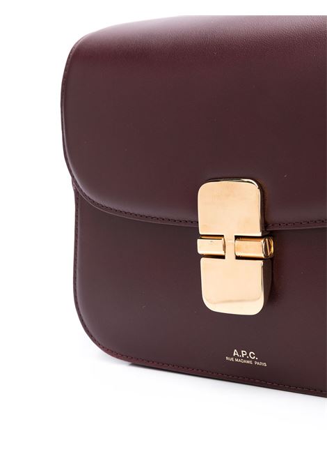 Borsa a spalla Grace APC in bordeaux - donna A.P.C. | PXBMWF61413GAE