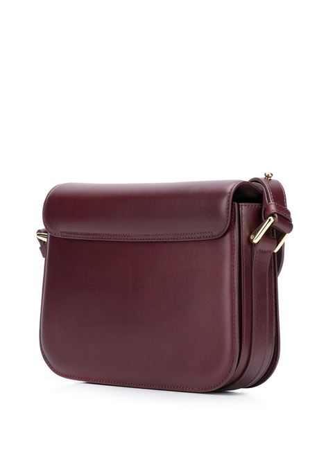 Borsa a spalla Grace APC in bordeaux - donna A.P.C. | PXBMWF61413GAE