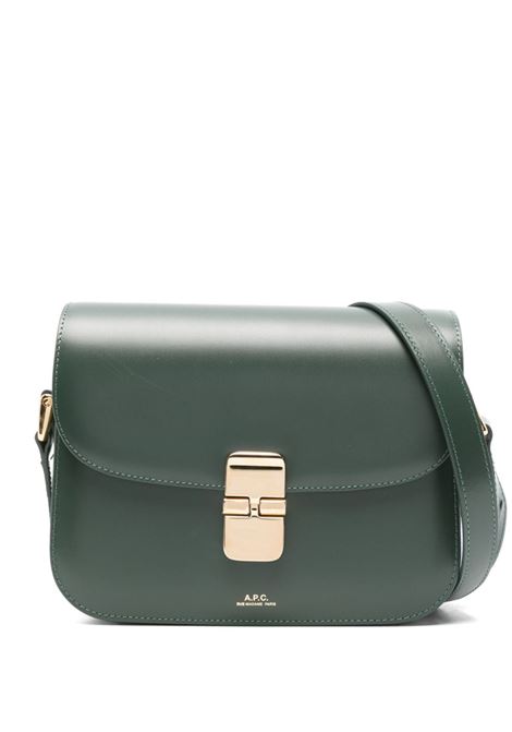 Green small Grace shoulder bag A.P.C. - women A.P.C. | Shoulder bags | PXBMWF61413KAF