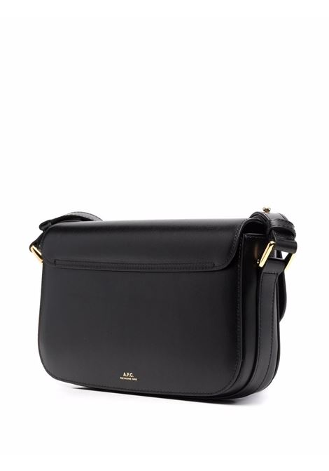 Borsa a spalla sac Grace baguette APC in nero - donna A.P.C. | PXBMWF61615LZZ