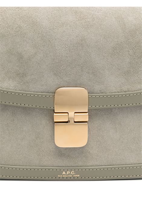 Borsa a spalla Grace in verde A.P.C. - donna A.P.C. | PXBRXF61413KAW