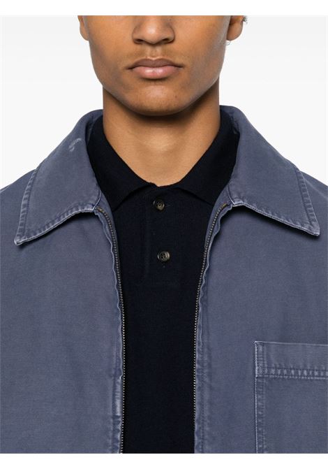 Polo Jacob in blu di A.P.C. - uomo A.P.C. | WVAWMH23324IAK